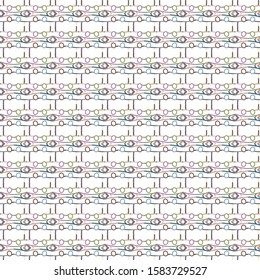 Abstract background texture in geometric ornamental style. Seamless design.