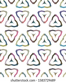 Abstract background texture in geometric ornamental style. Seamless design.
