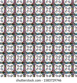 Abstract background texture in geometric ornamental style. Seamless design.