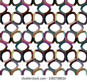 Abstract background texture in geometric ornamental style. Seamless design.