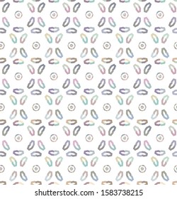 Abstract background texture in geometric ornamental style. Seamless design.