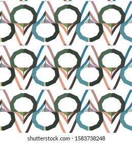 Abstract background texture in geometric ornamental style. Seamless design.