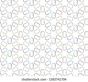 Abstract background texture in geometric ornamental style. Seamless design.
