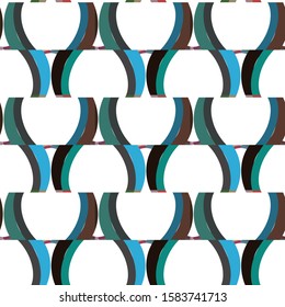 Abstract background texture in geometric ornamental style. Seamless design.