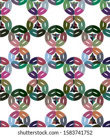 Abstract background texture in geometric ornamental style. Seamless design.
