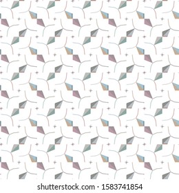 Abstract background texture in geometric ornamental style. Seamless design.