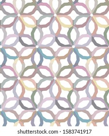 Abstract background texture in geometric ornamental style. Seamless design.