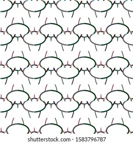 Abstract background texture in geometric ornamental style. Seamless design.