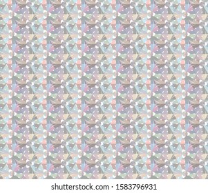 Abstract background texture in geometric ornamental style. Seamless design.