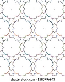 Abstract background texture in geometric ornamental style. Seamless design.