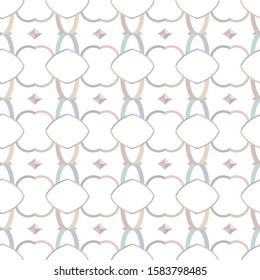 Abstract background texture in geometric ornamental style. Seamless design.