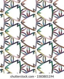 Abstract background texture in geometric ornamental style. Seamless design.