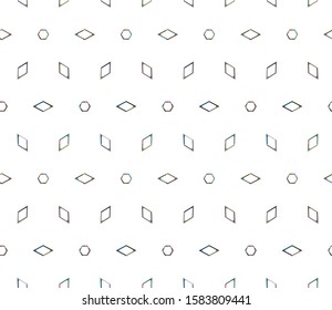 Abstract background texture in geometric ornamental style. Seamless design.