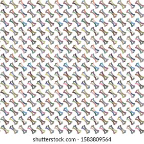 Abstract background texture in geometric ornamental style. Seamless design.