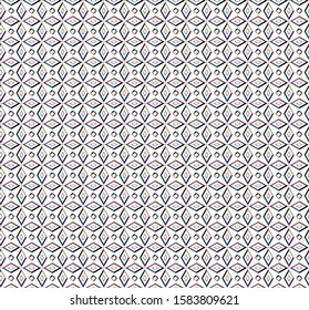 Abstract background texture in geometric ornamental style. Seamless design.