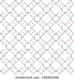 Abstract background texture in geometric ornamental style. Seamless design.