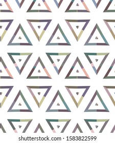 Abstract background texture in geometric ornamental style. Seamless design.