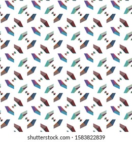 Abstract background texture in geometric ornamental style. Seamless design.