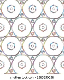 Abstract background texture in geometric ornamental style. Seamless design.