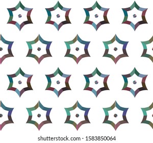 Abstract background texture in geometric ornamental style. Seamless design.