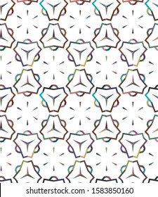 Abstract background texture in geometric ornamental style. Seamless design.
