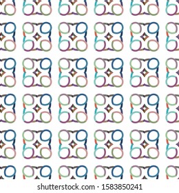 Abstract background texture in geometric ornamental style. Seamless design.