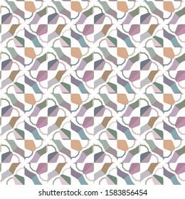 Abstract background texture in geometric ornamental style. Seamless design.