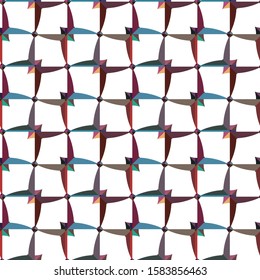 Abstract background texture in geometric ornamental style. Seamless design.