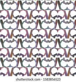 Abstract background texture in geometric ornamental style. Seamless design.