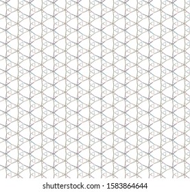 Abstract background texture in geometric ornamental style. Seamless design.
