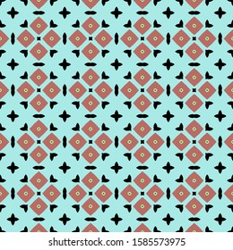 Abstract background texture in geometric ornamental style