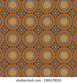Abstract background texture in geometric ornamental style