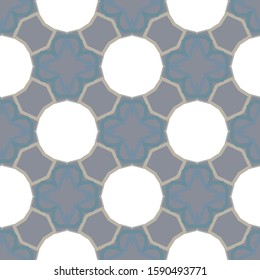Abstract background texture in geometric ornamental style. Seamless design.