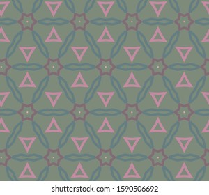 Abstract background texture in geometric ornamental style. Seamless design.