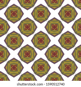 Abstract background texture in geometric ornamental style. Seamless design.