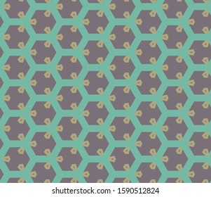 Abstract background texture in geometric ornamental style. Seamless design.