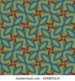 Abstract background texture in geometric ornamental style. Seamless design.