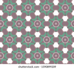 Abstract background texture in geometric ornamental style. Seamless design.