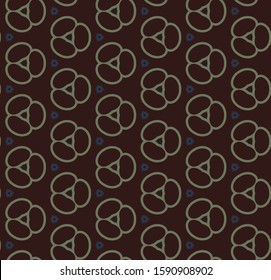 Abstract background texture in geometric ornamental style. Seamless design.