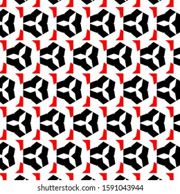 Abstract background texture in geometric ornamental style