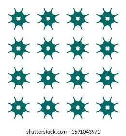 Abstract background texture in geometric ornamental style