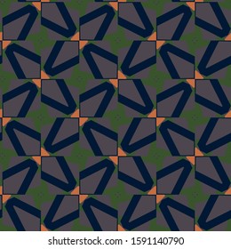 Abstract background texture in geometric ornamental style. Seamless design.