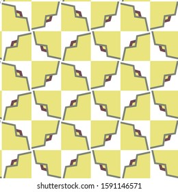 Abstract background texture in geometric ornamental style. Seamless design.