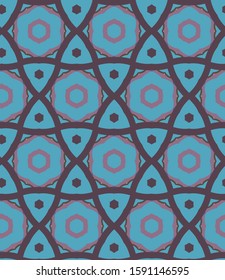 Abstract background texture in geometric ornamental style. Seamless design.