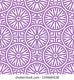 Abstract background texture in geometric ornamental style