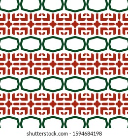 Abstract background texture in geometric ornamental style
