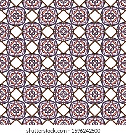 Abstract background texture in geometric ornamental style. Seamless design.
