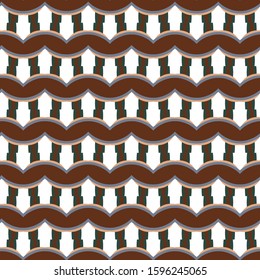 Abstract background texture in geometric ornamental style. Seamless design.