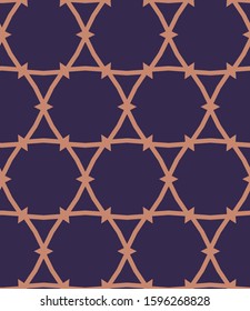 Abstract background texture in geometric ornamental style. Seamless design.