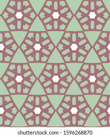 Abstract background texture in geometric ornamental style. Seamless design.